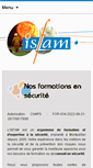 Mobile Screenshot of isfam-formation.fr